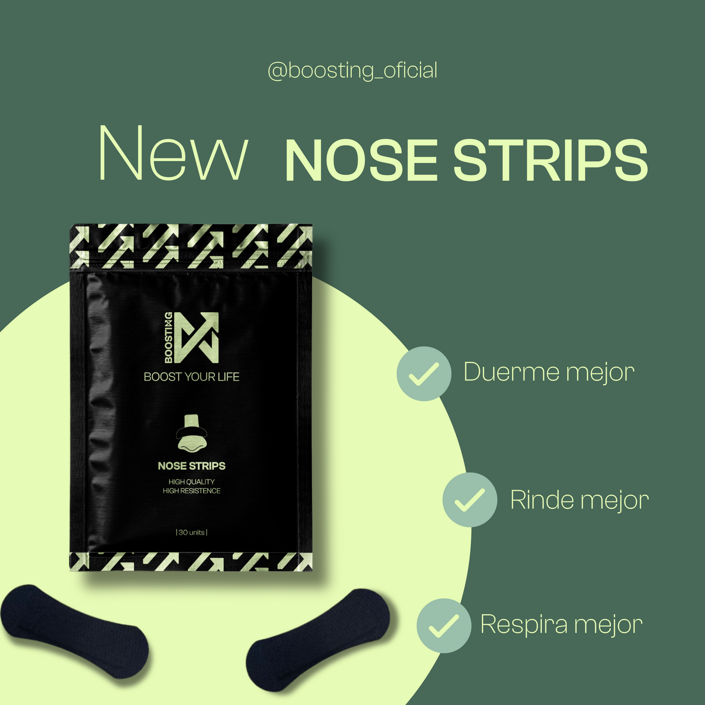 Boosting Nose Strips
