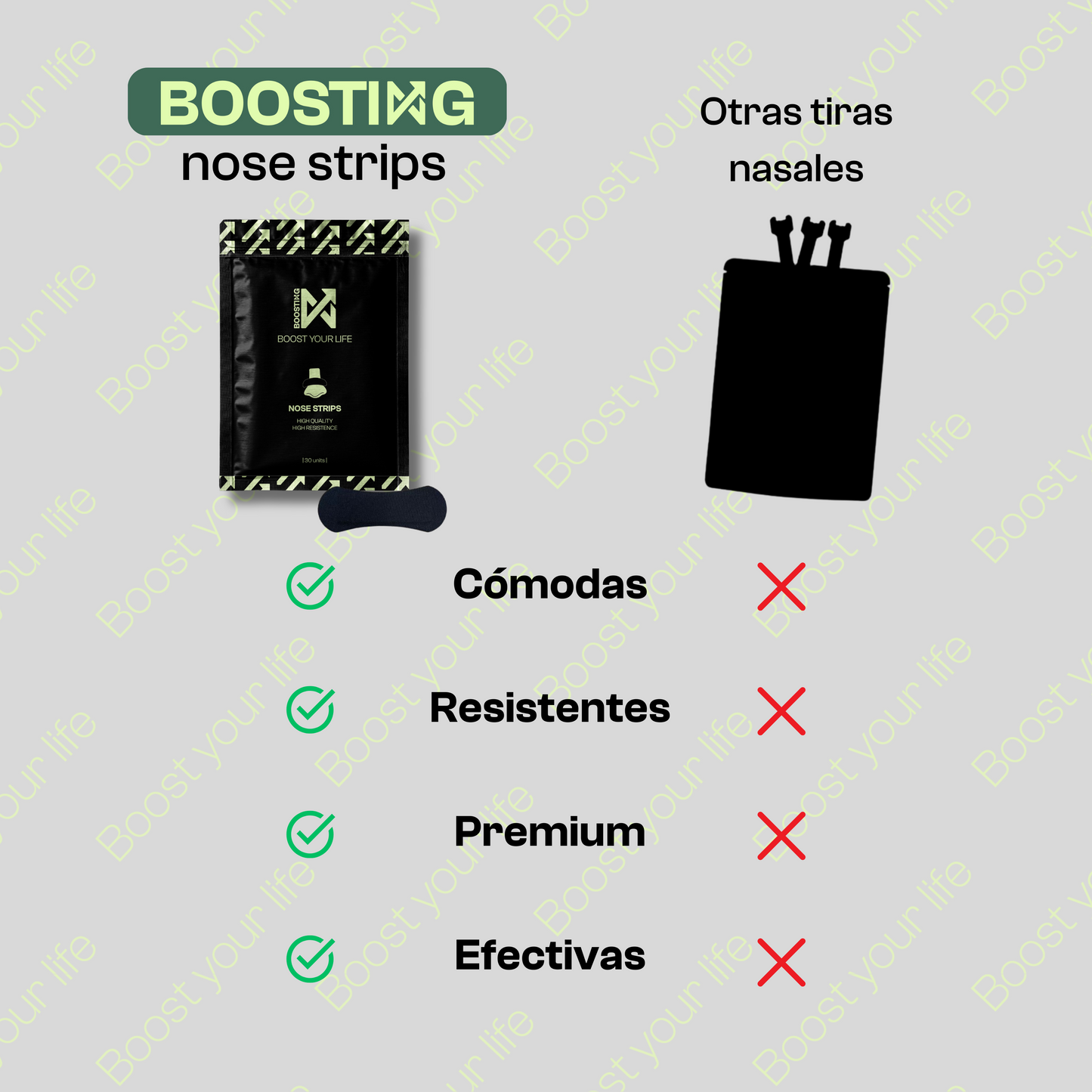 Boosting Nose Strips